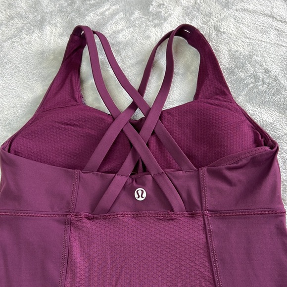 Lululemon Energy Tank Plum Size 4 - Picture 6 of 10